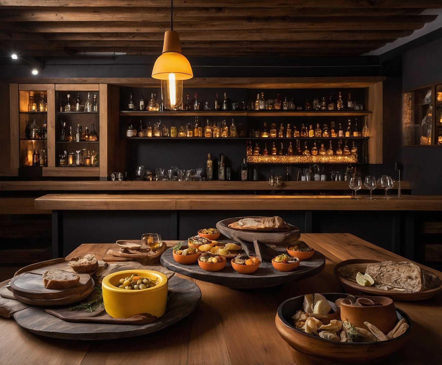 Guiso tradicional servido con vermut